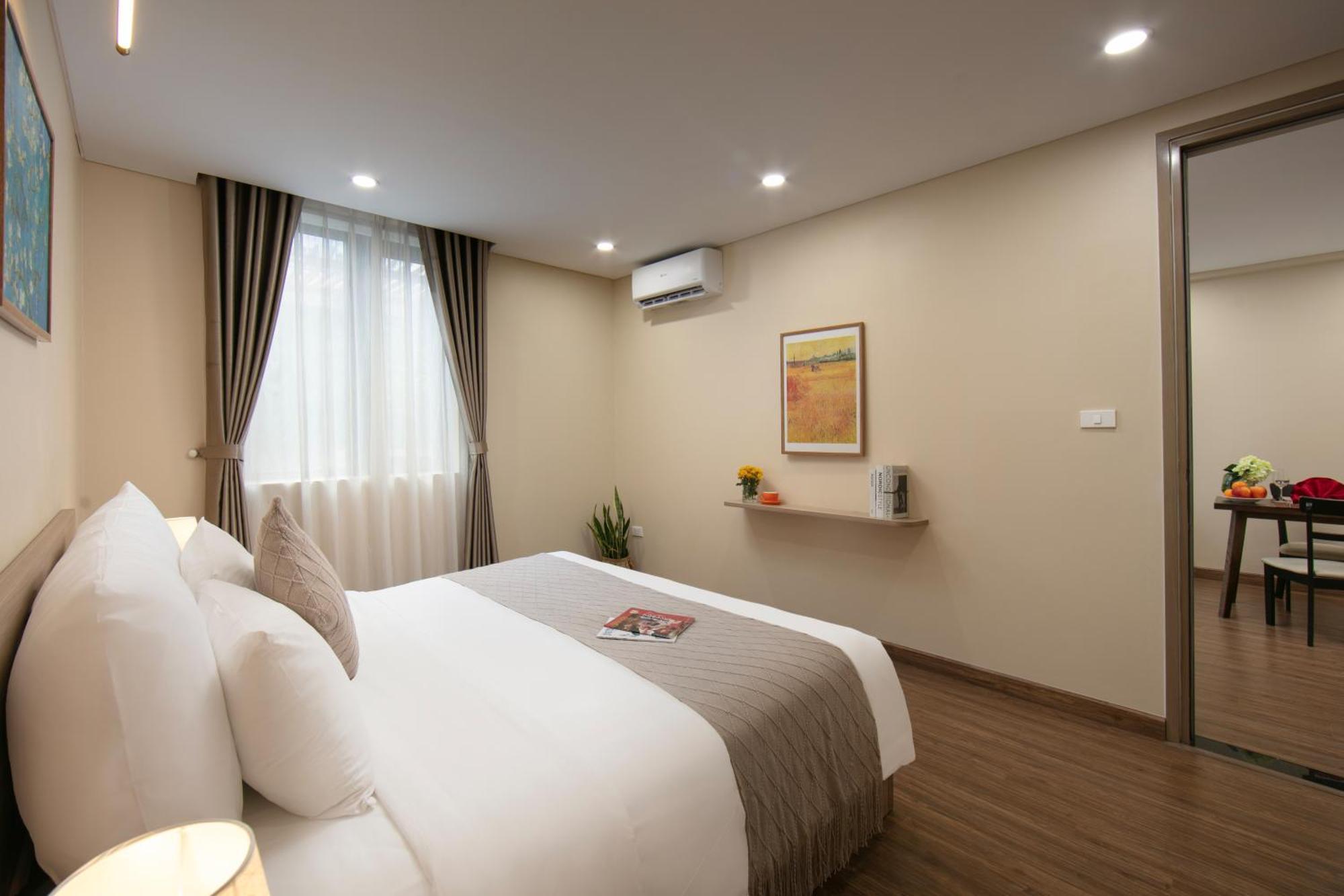 Hb Serviced Apartment - Lac Long Quan ハノイ市 エクステリア 写真