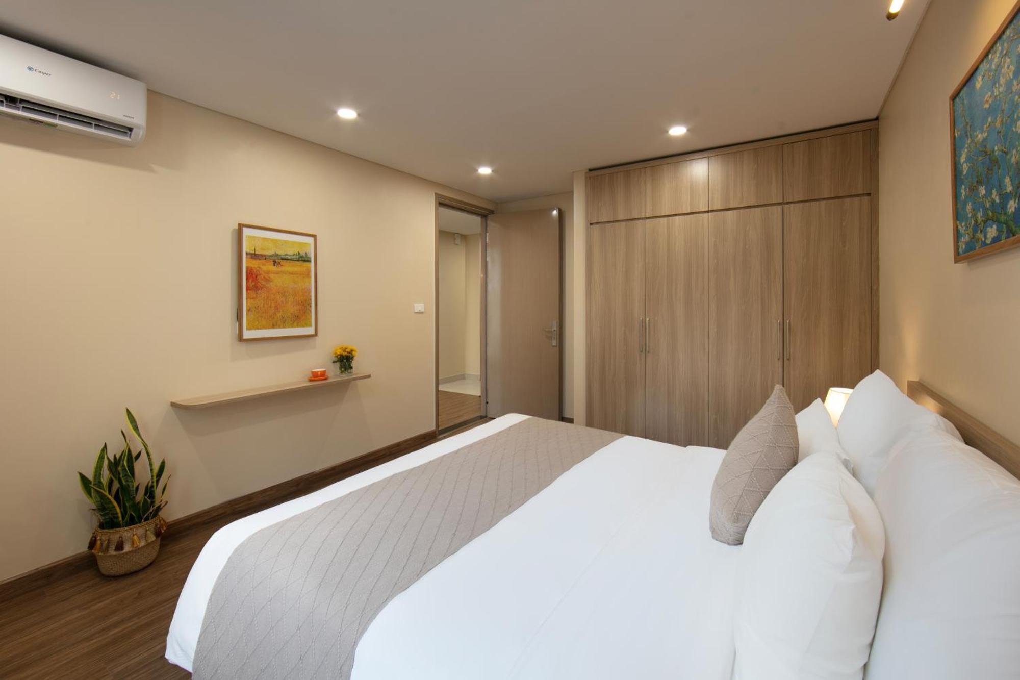 Hb Serviced Apartment - Lac Long Quan ハノイ市 エクステリア 写真