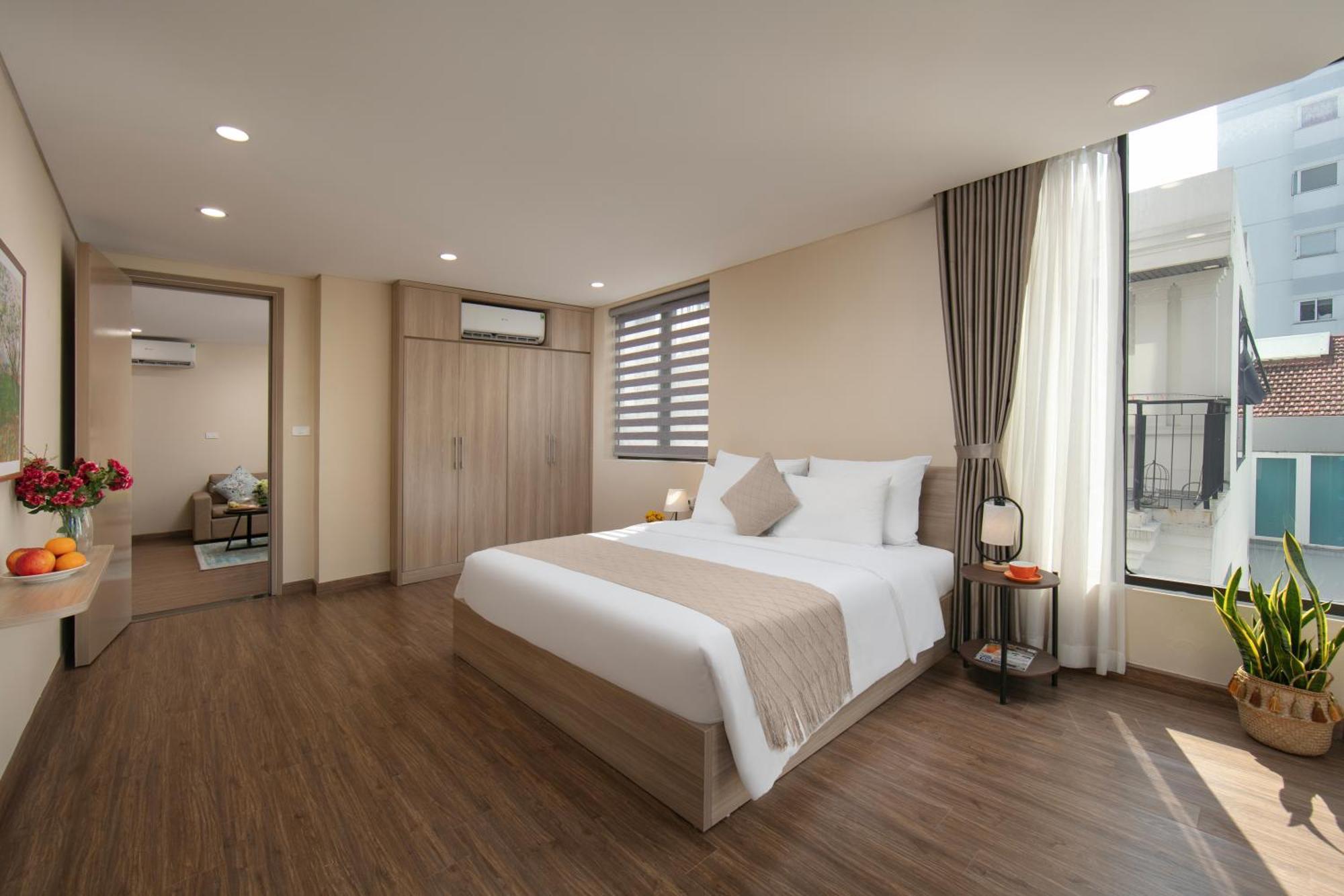Hb Serviced Apartment - Lac Long Quan ハノイ市 エクステリア 写真