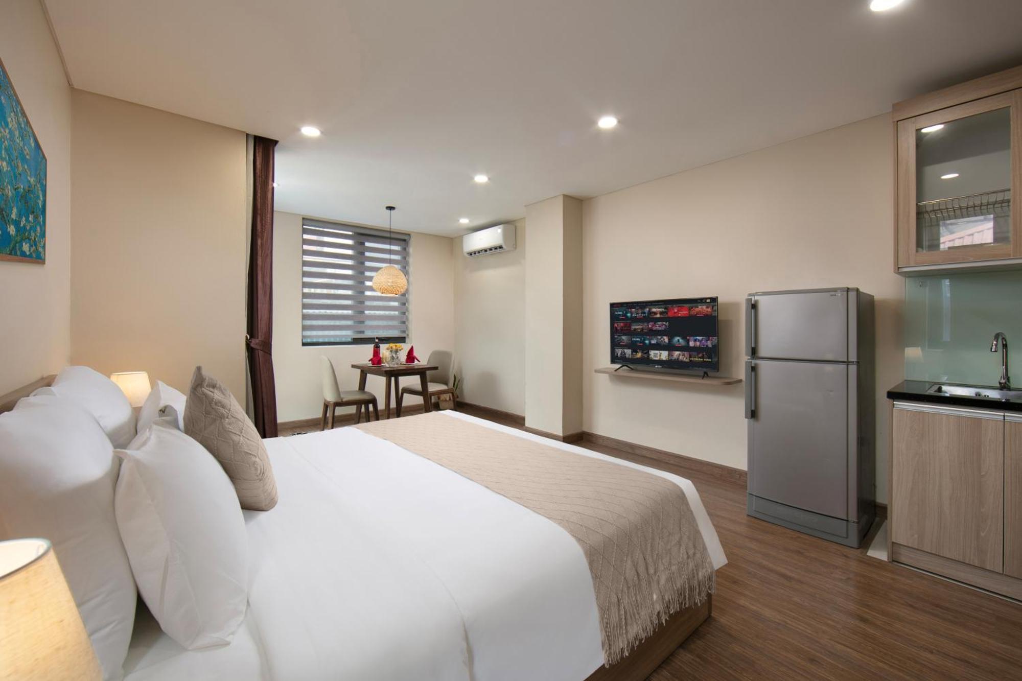 Hb Serviced Apartment - Lac Long Quan ハノイ市 エクステリア 写真