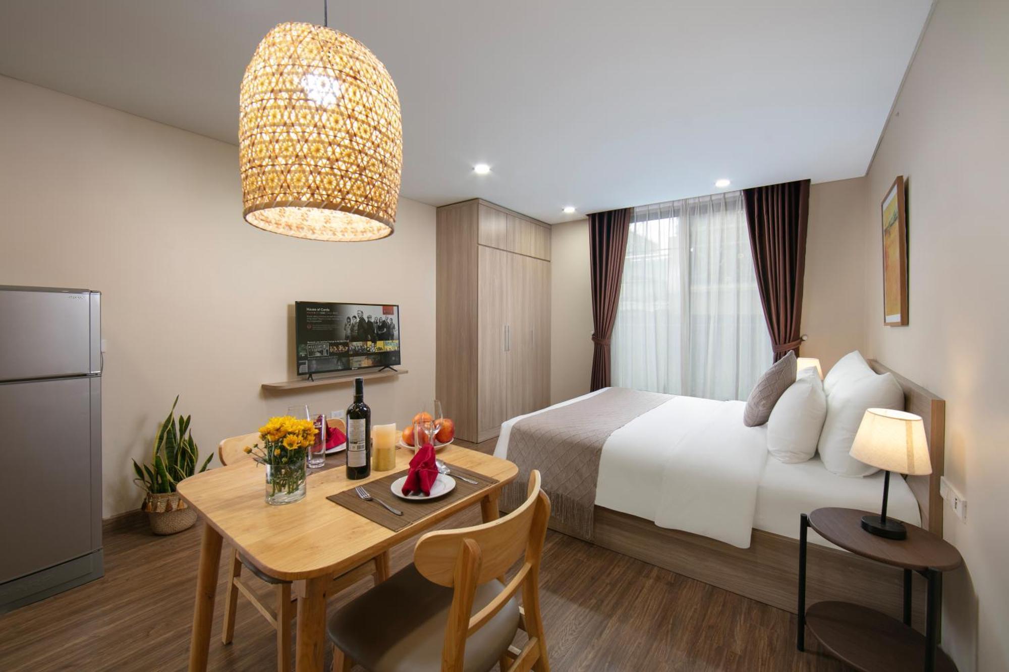 Hb Serviced Apartment - Lac Long Quan ハノイ市 エクステリア 写真