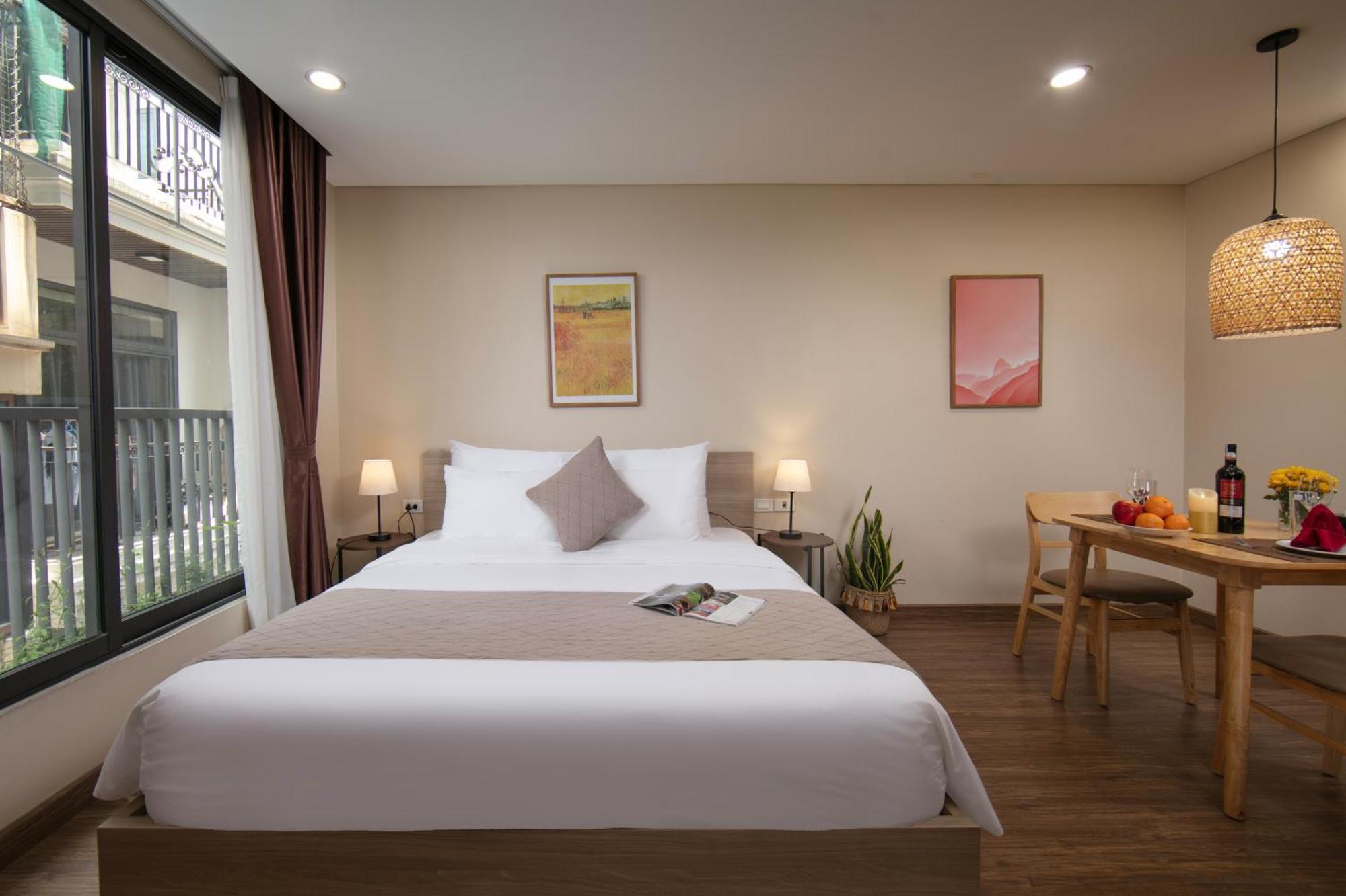 Hb Serviced Apartment - Lac Long Quan ハノイ市 エクステリア 写真