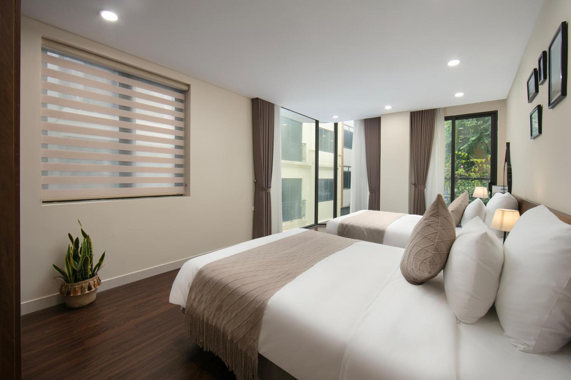 Hb Serviced Apartment - Lac Long Quan ハノイ市 エクステリア 写真